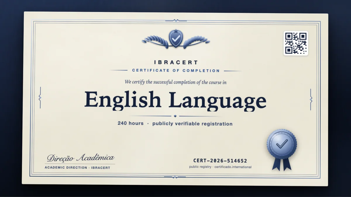 Cover of the English Language course