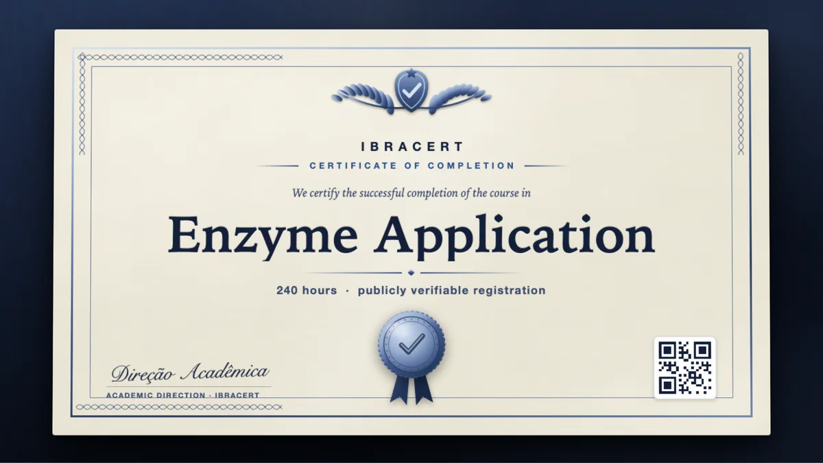 Cover of the Enzyme Application course