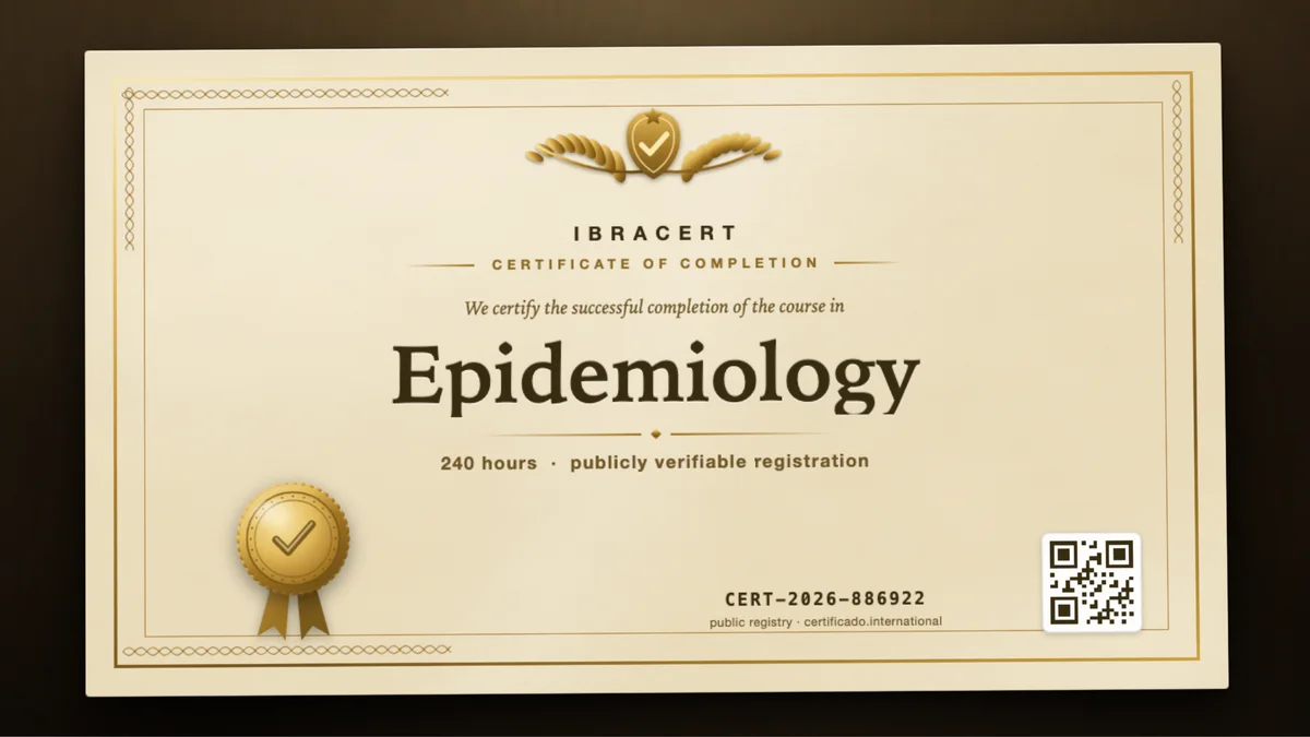 Cover of the Epidemiology course