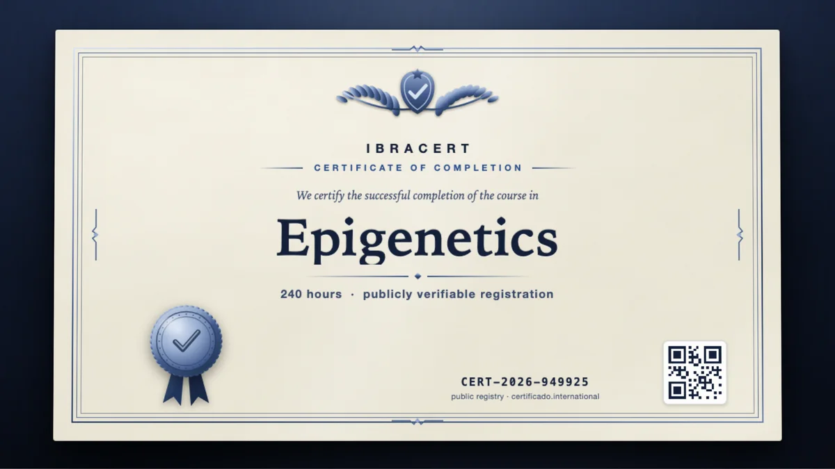 Cover of the Epigenetics course