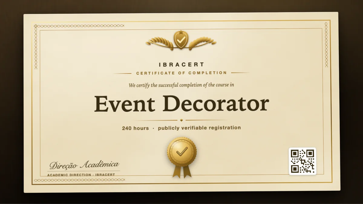 Cover of the Event Decorator course