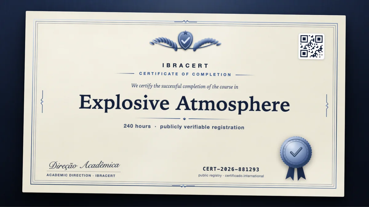 Cover of the Explosive Atmosphere course