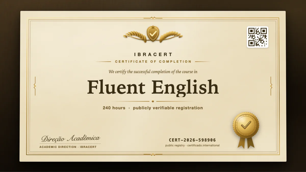 Cover of the Fluent English course