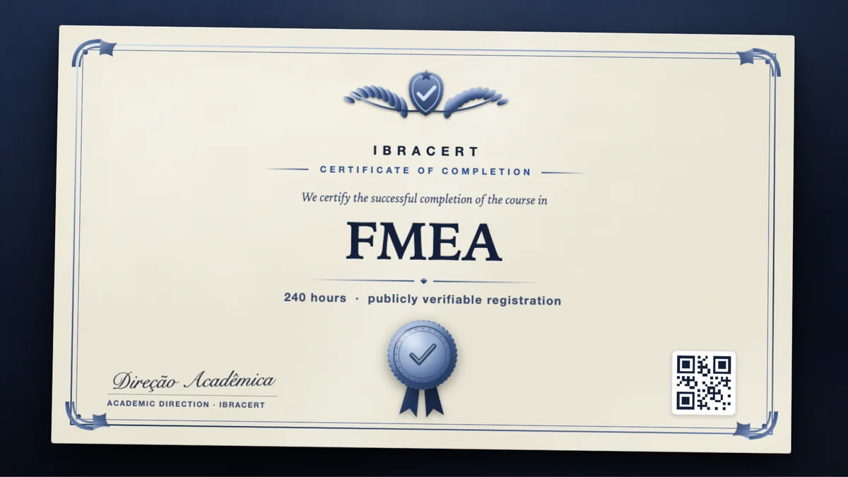 Cover of the FMEA course