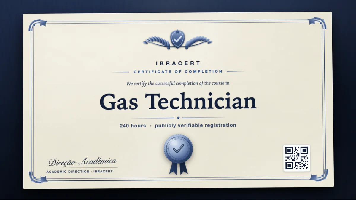 Cover of the Gas Technician course