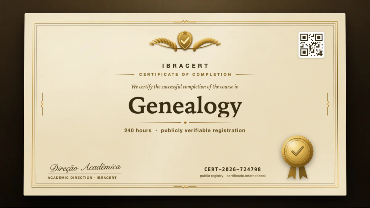 Cover of the Genealogy course