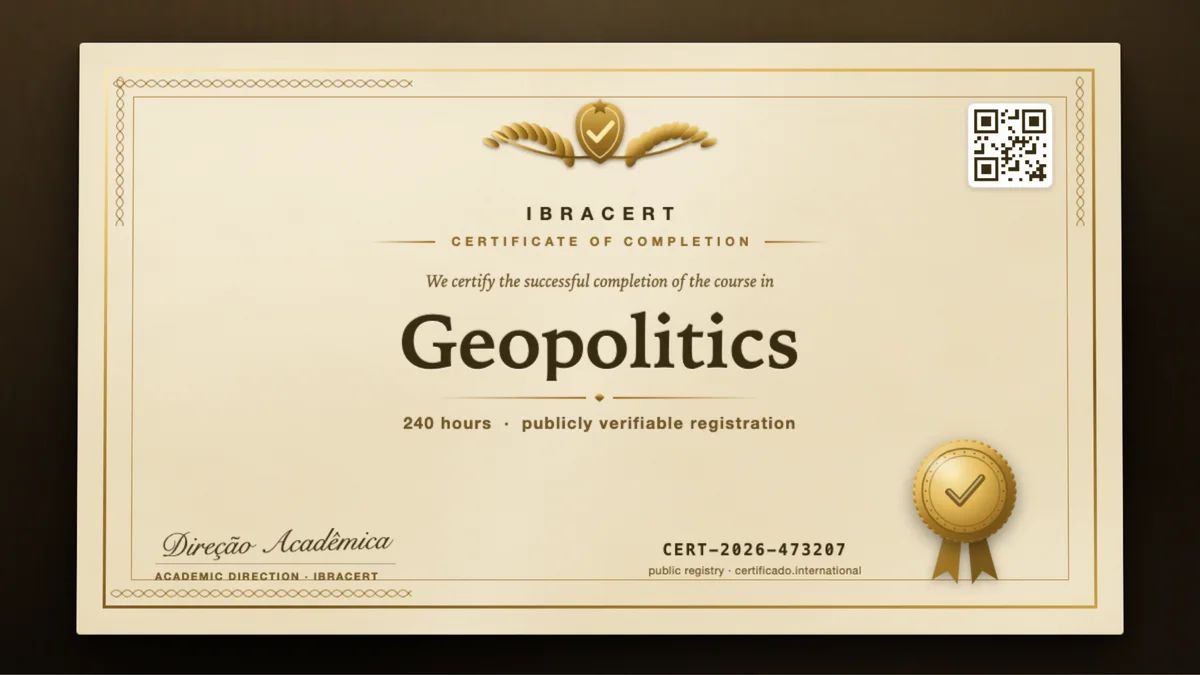 Cover of the Geopolitics course