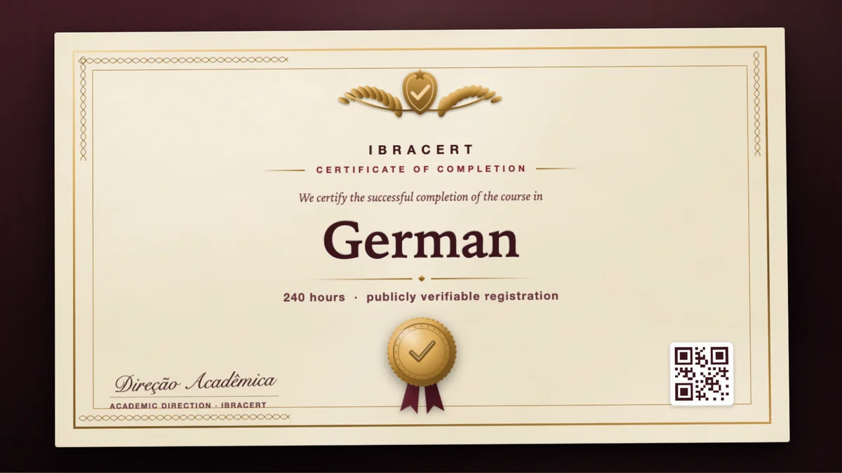 Cover of the German course
