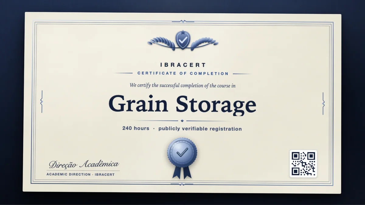 Cover of the Grain Storage course
