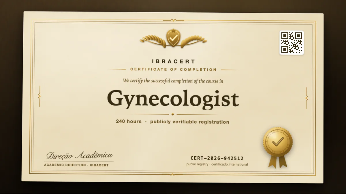 Cover of the Gynecologist course