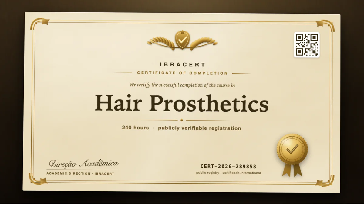 Cover of the Hair Prosthetics course