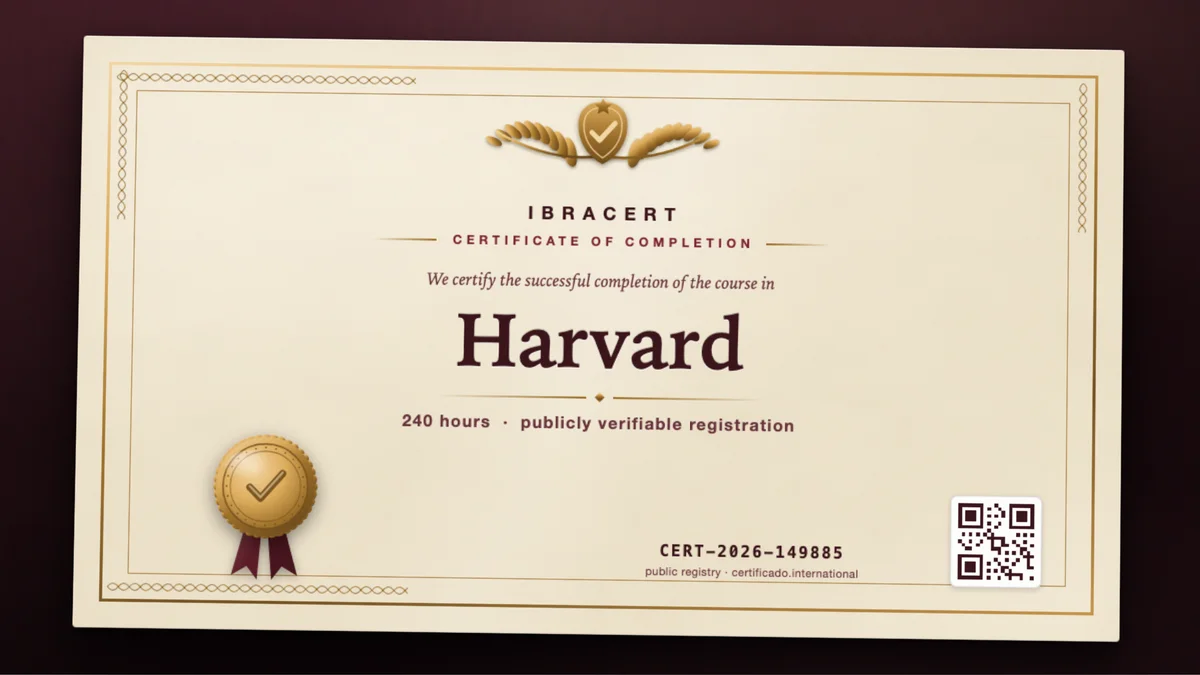 Cover of the Harvard course