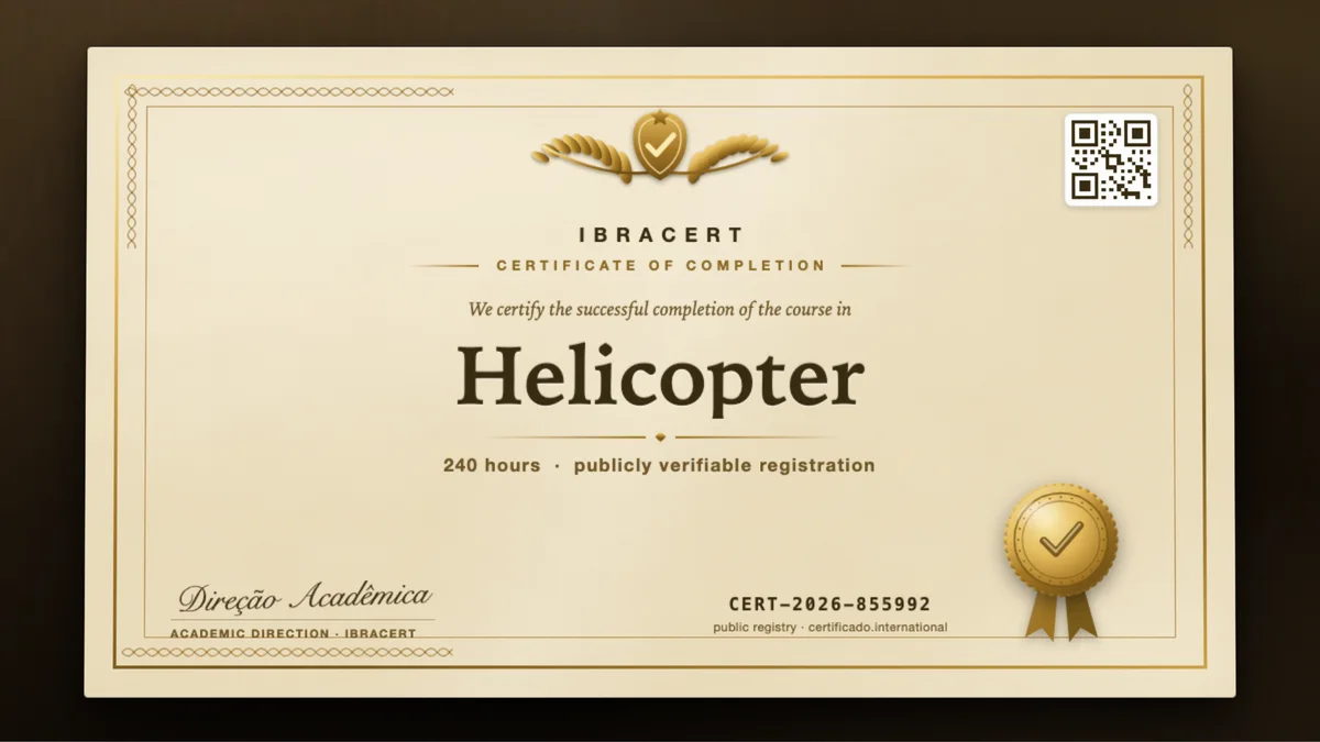 Cover of the Helicopter course