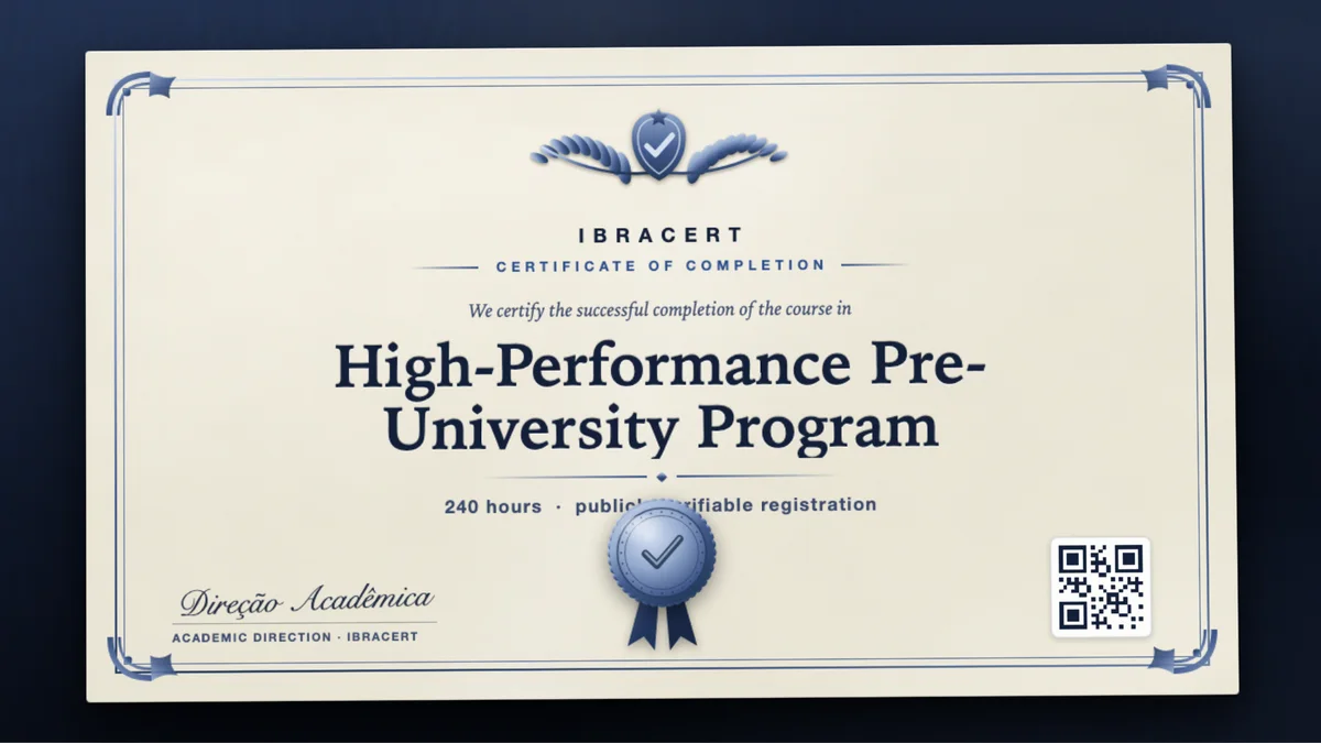 Cover of the High-Performance Pre-University Program course
