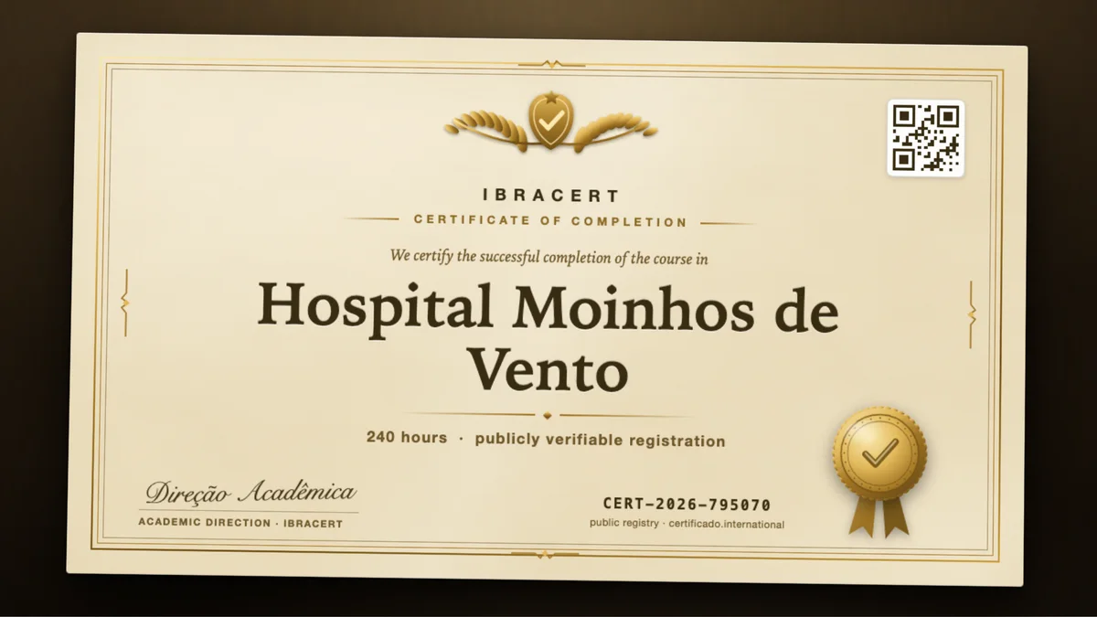 Cover of the Hospital Moinhos de Vento course