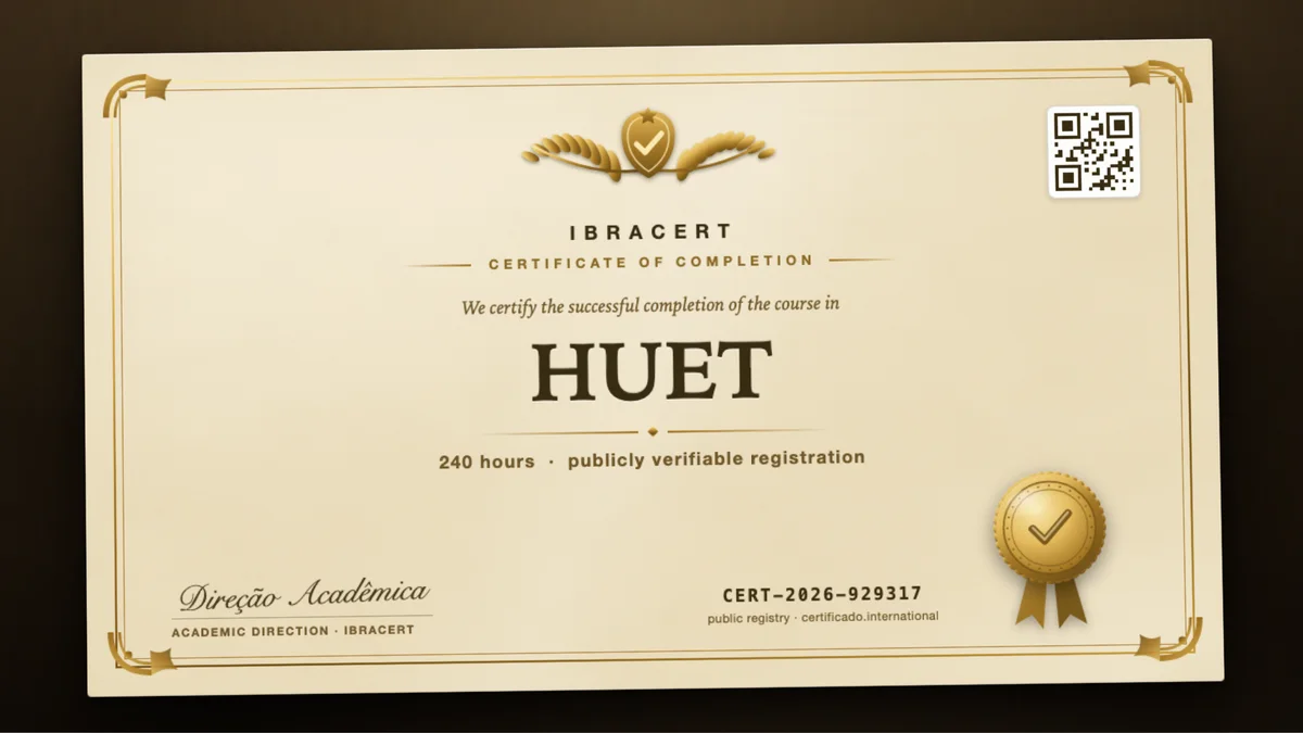 Cover of the HUET course