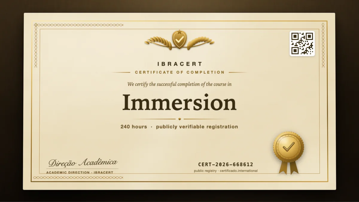 Cover of the Immersion course