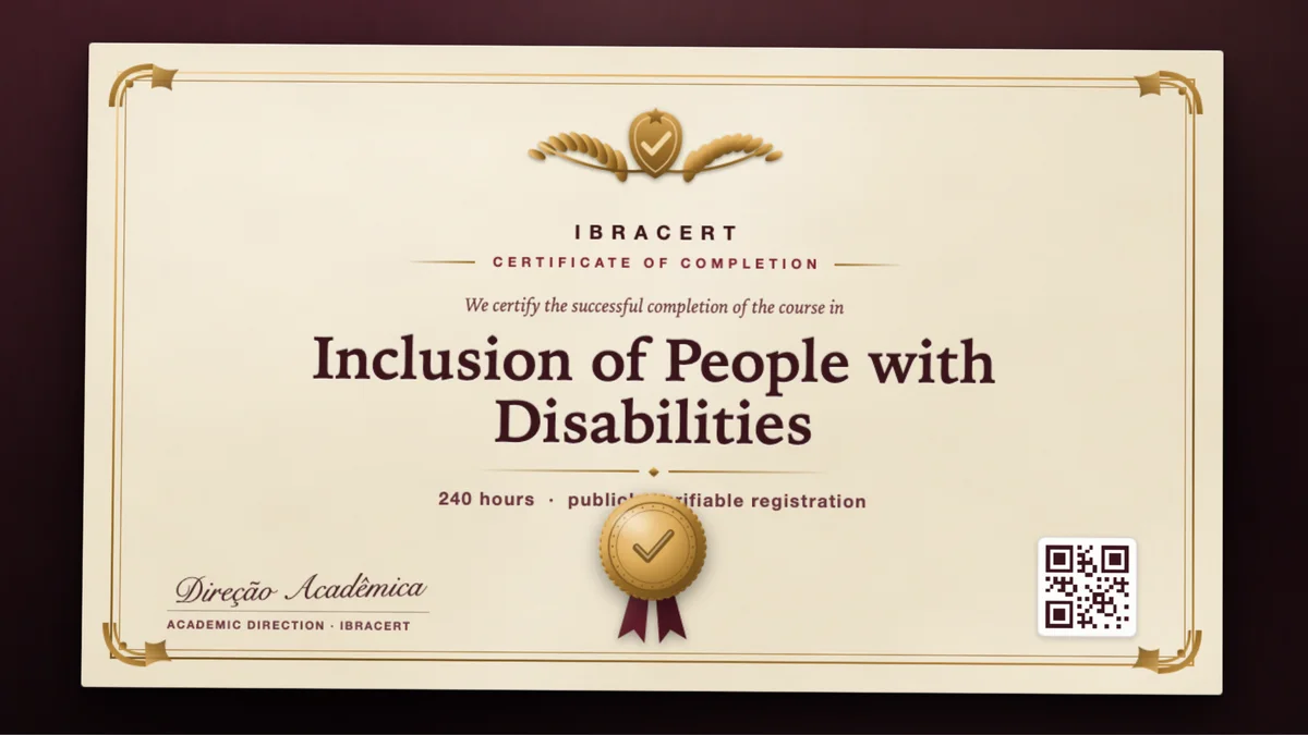 Cover of the Inclusion of People with Disabilities course