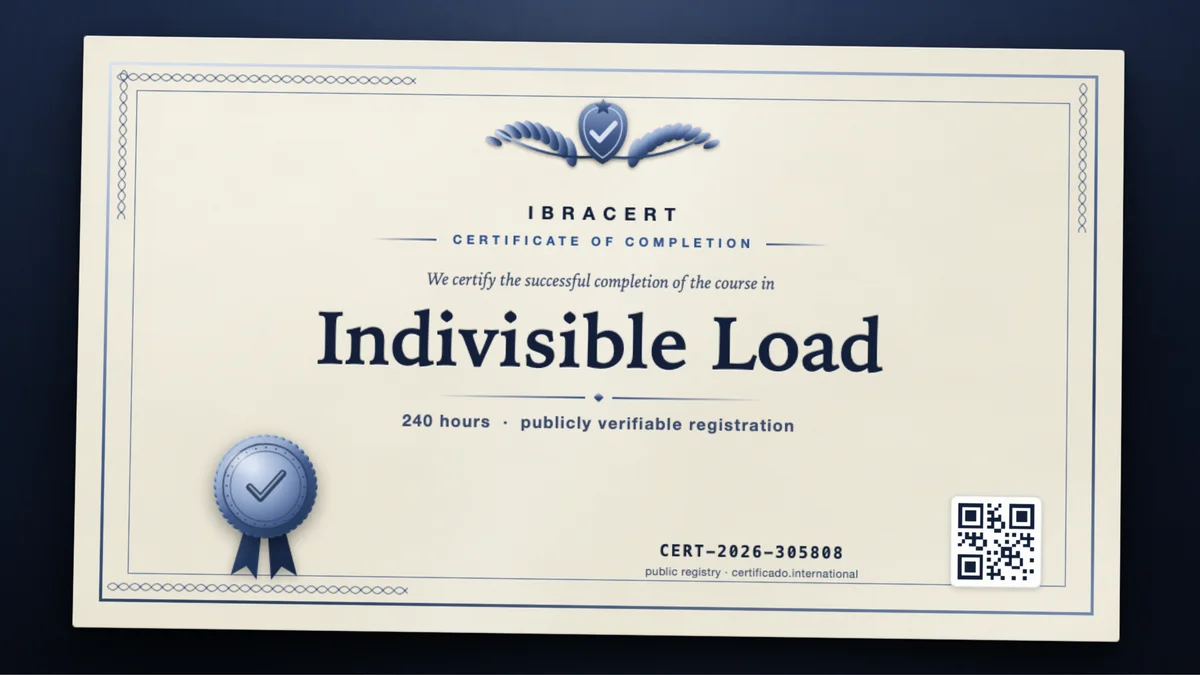 Cover of the Indivisible Load course