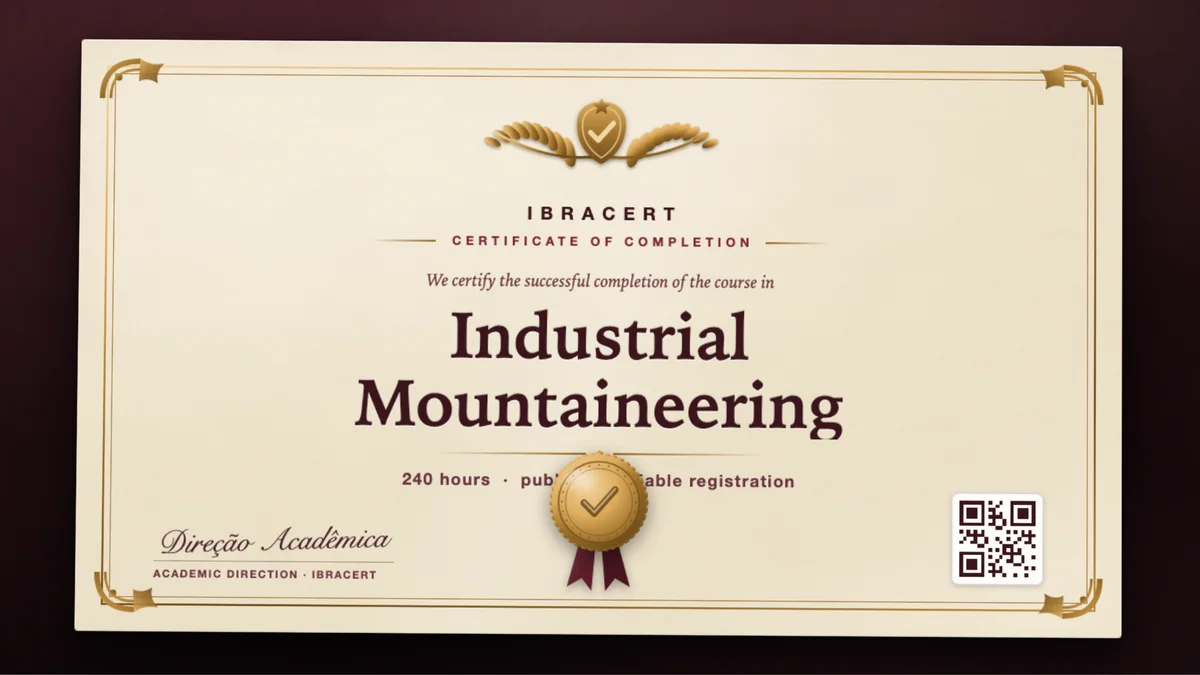 Cover of the Industrial Mountaineering course