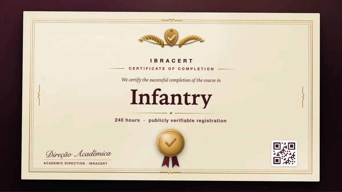 Cover of the Infantry course