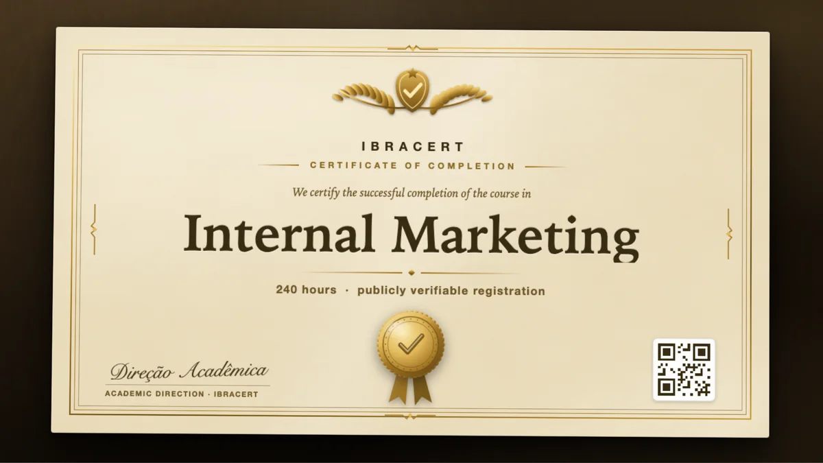Cover of the Internal Marketing course