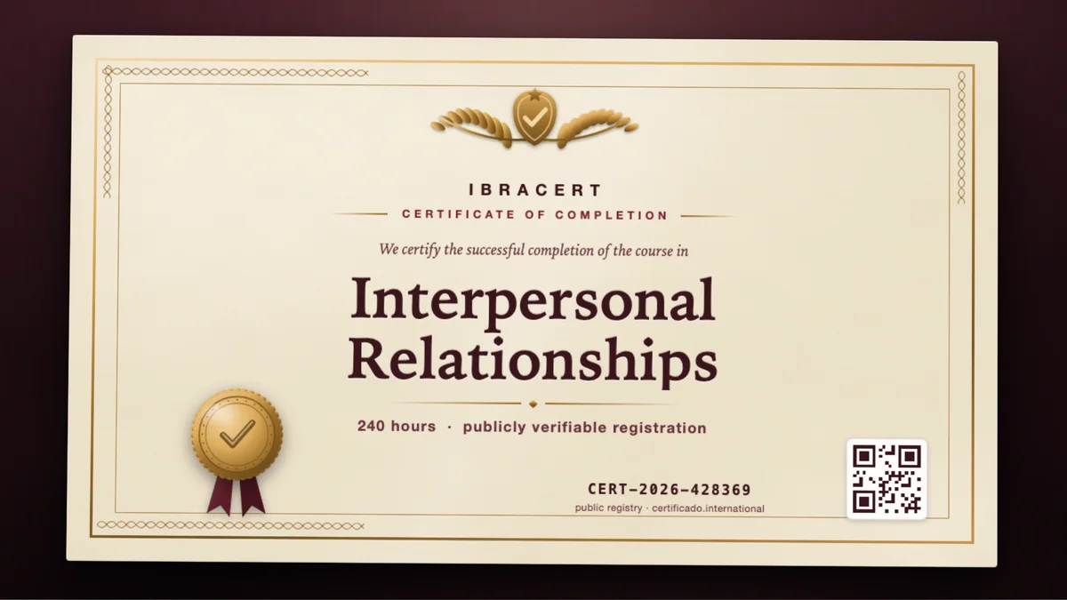 Cover of the Interpersonal Relationships course