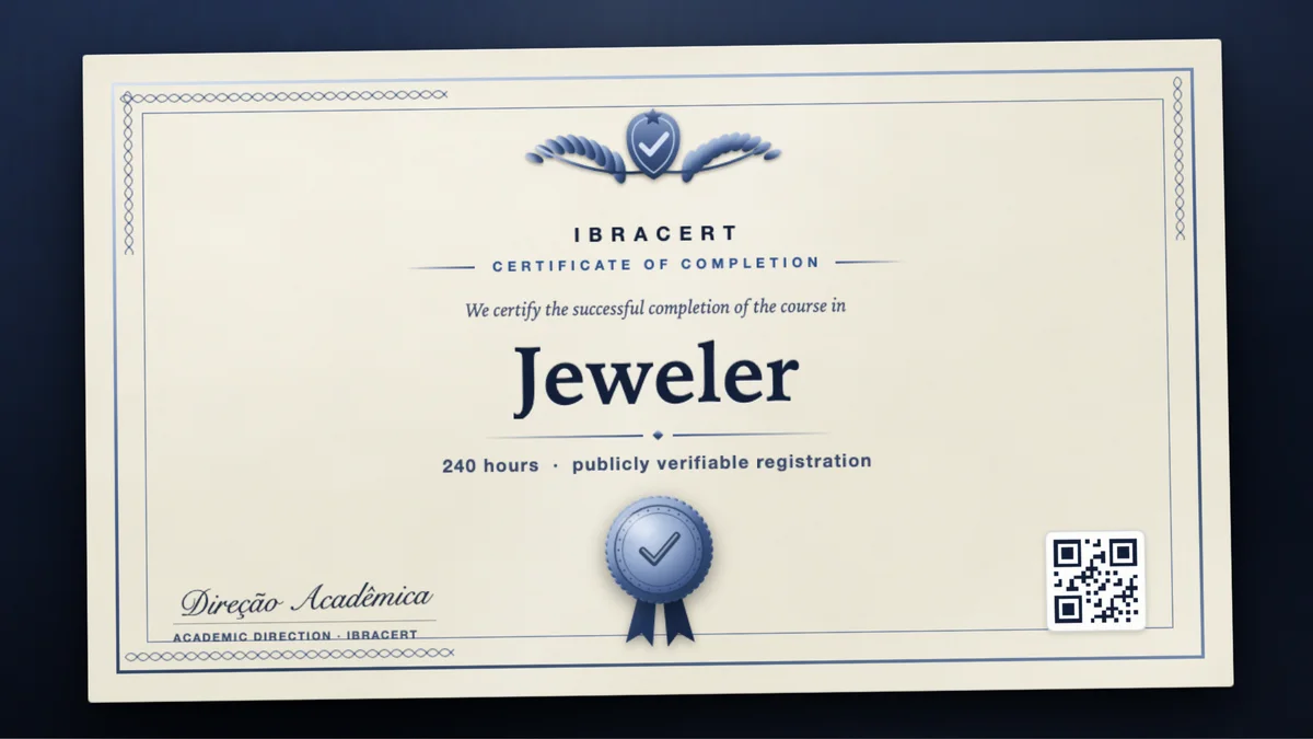 Cover of the Jeweler course