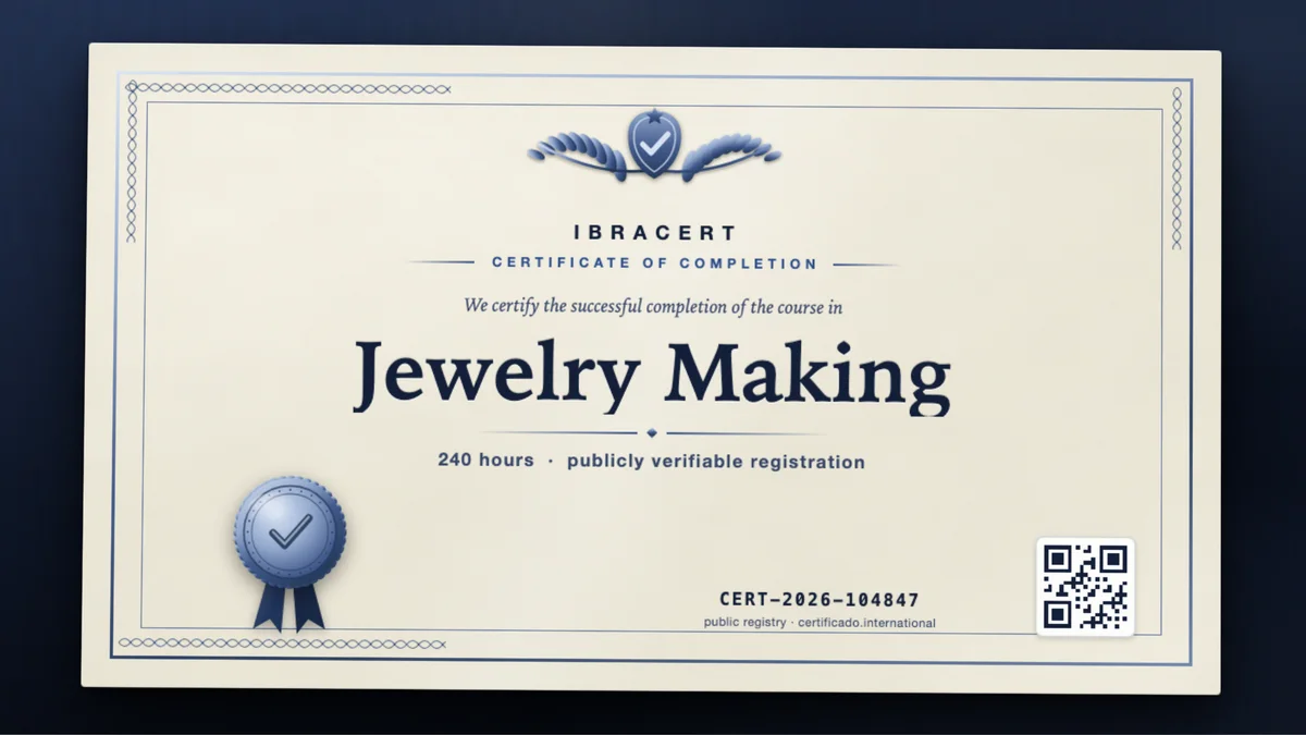 Cover of the Jewelry Making course