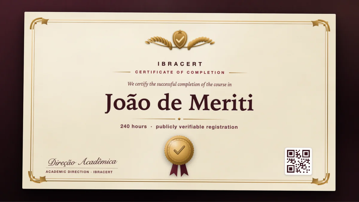 Cover of the João de Meriti course