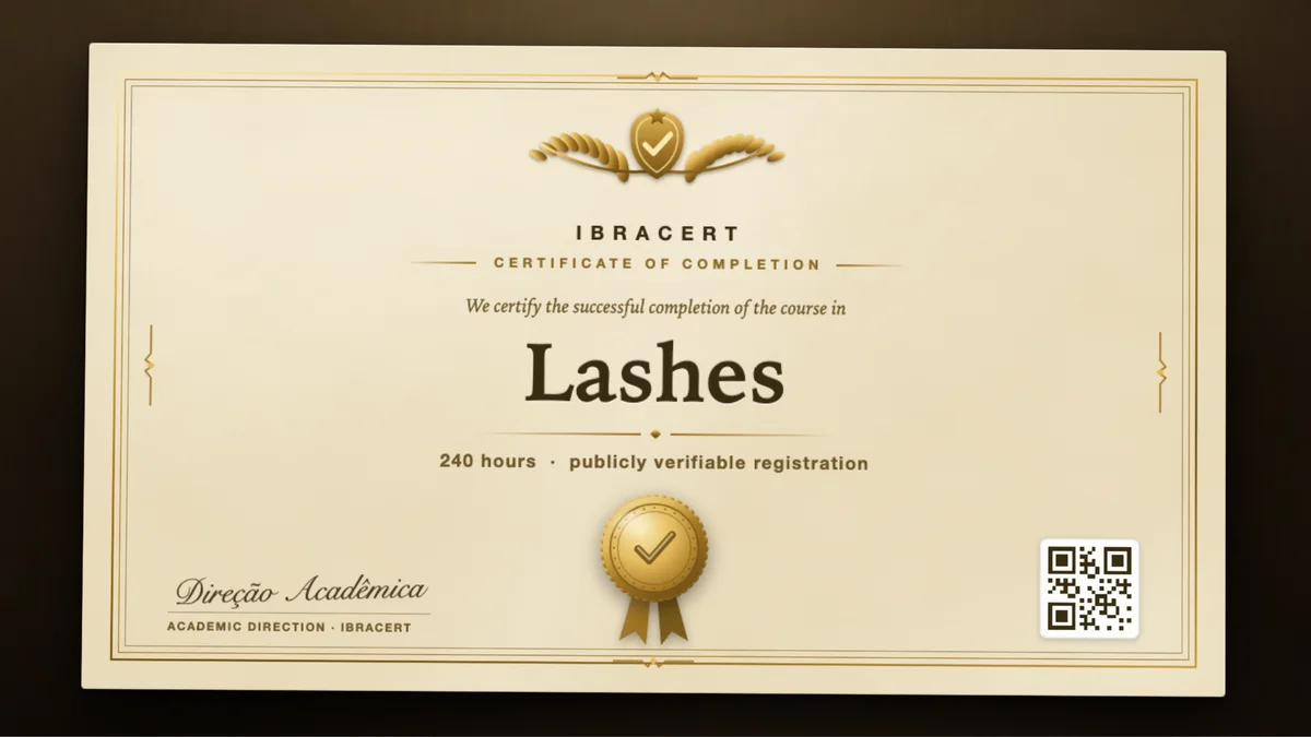 Cover of the Lashes course