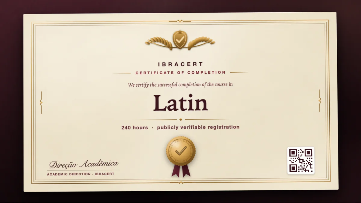 Cover of the Latin course