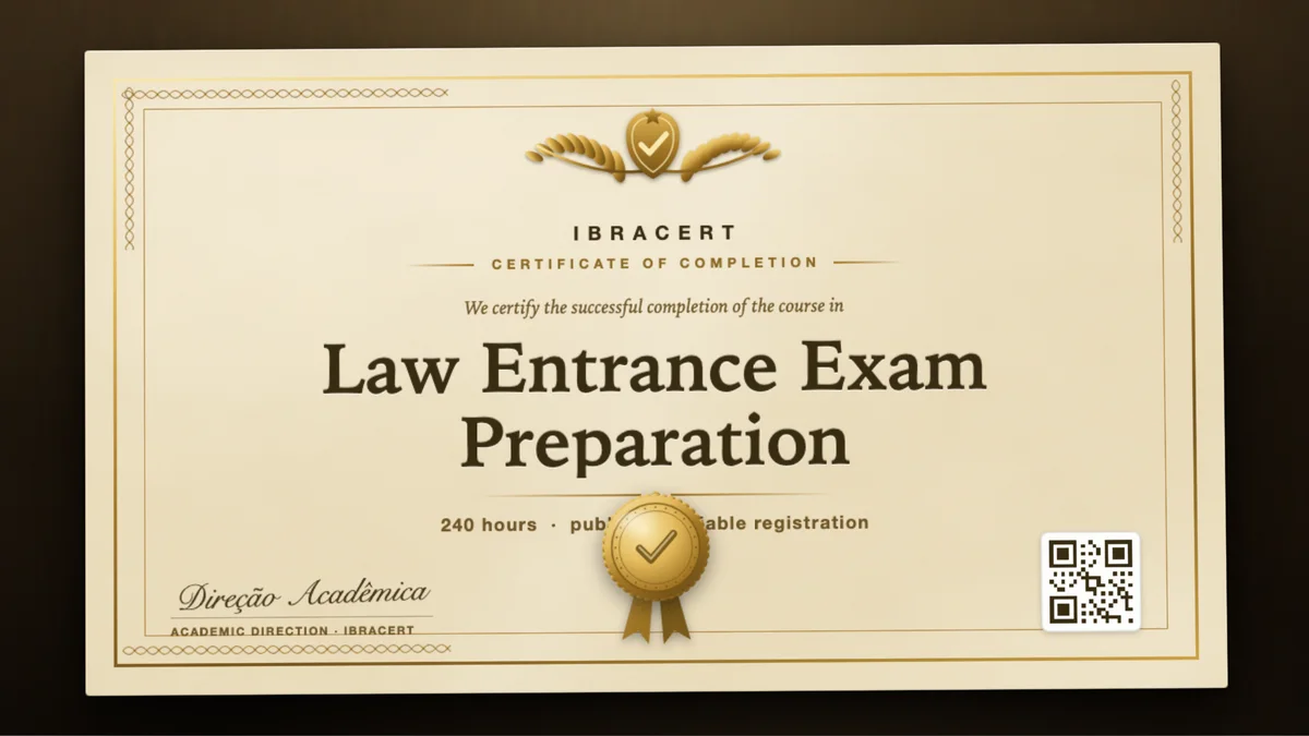 Cover of the Law Entrance Exam Preparation course