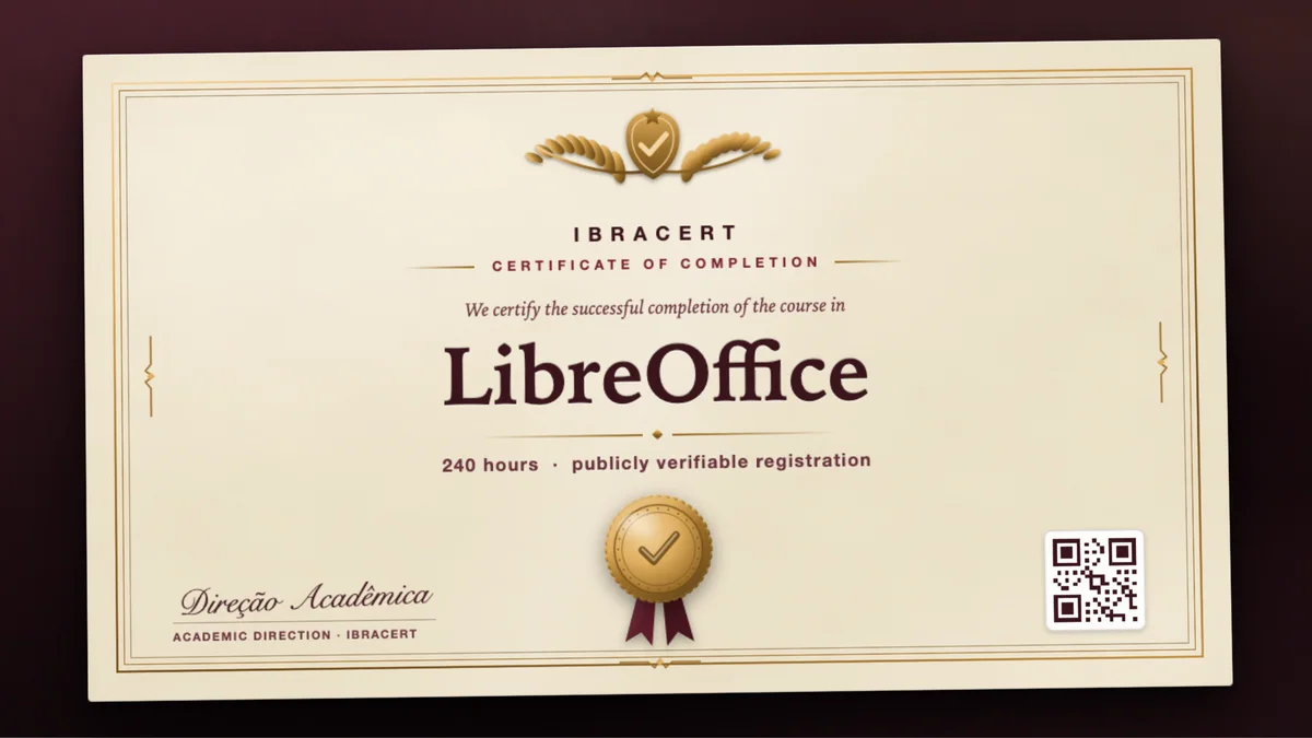 Cover of the LibreOffice course
