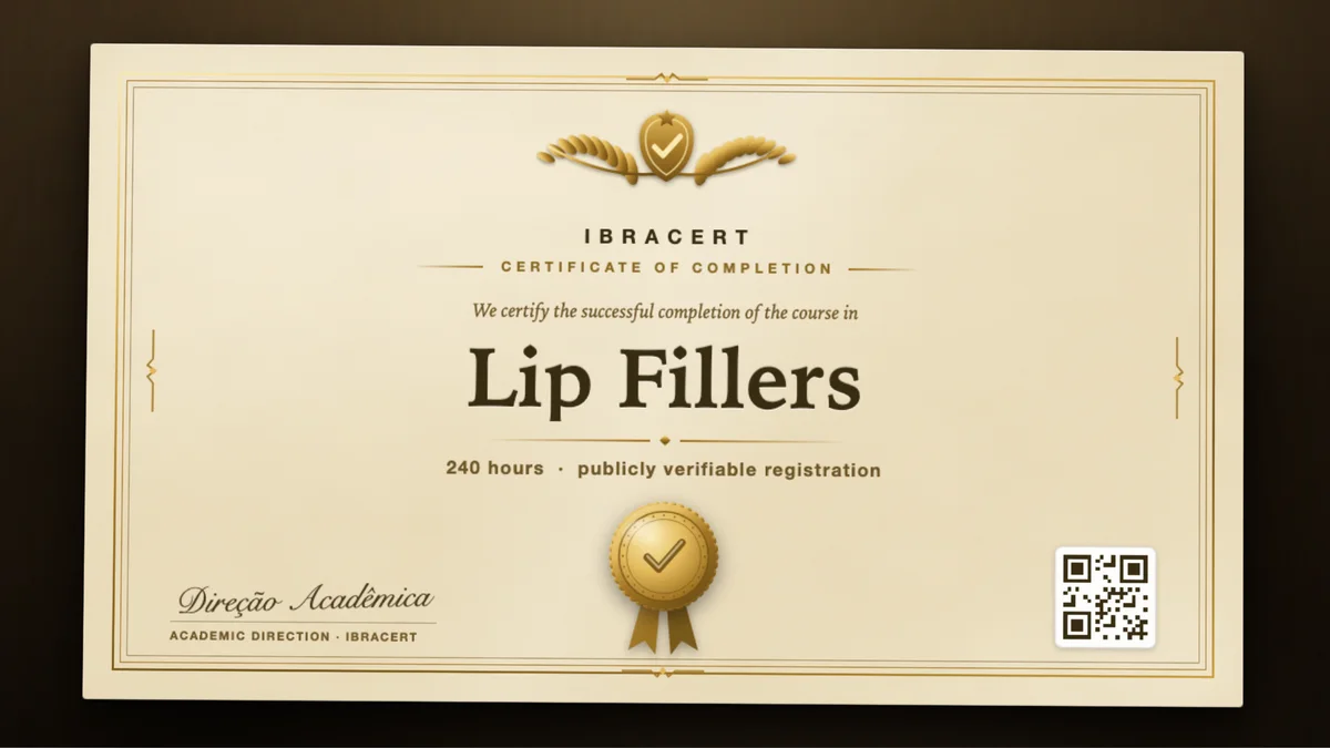 Cover of the Lip Fillers course