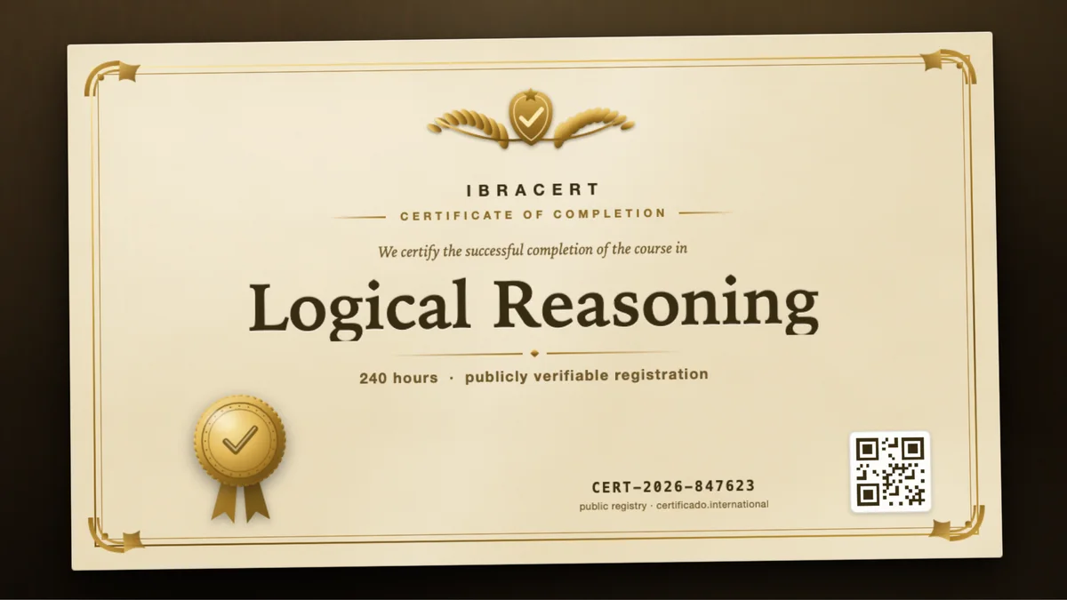 Cover of the Logical Reasoning course
