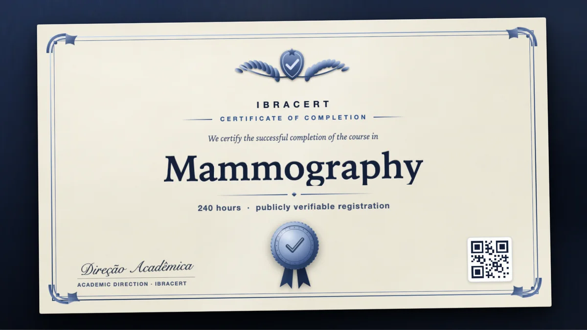 Cover of the Mammography course