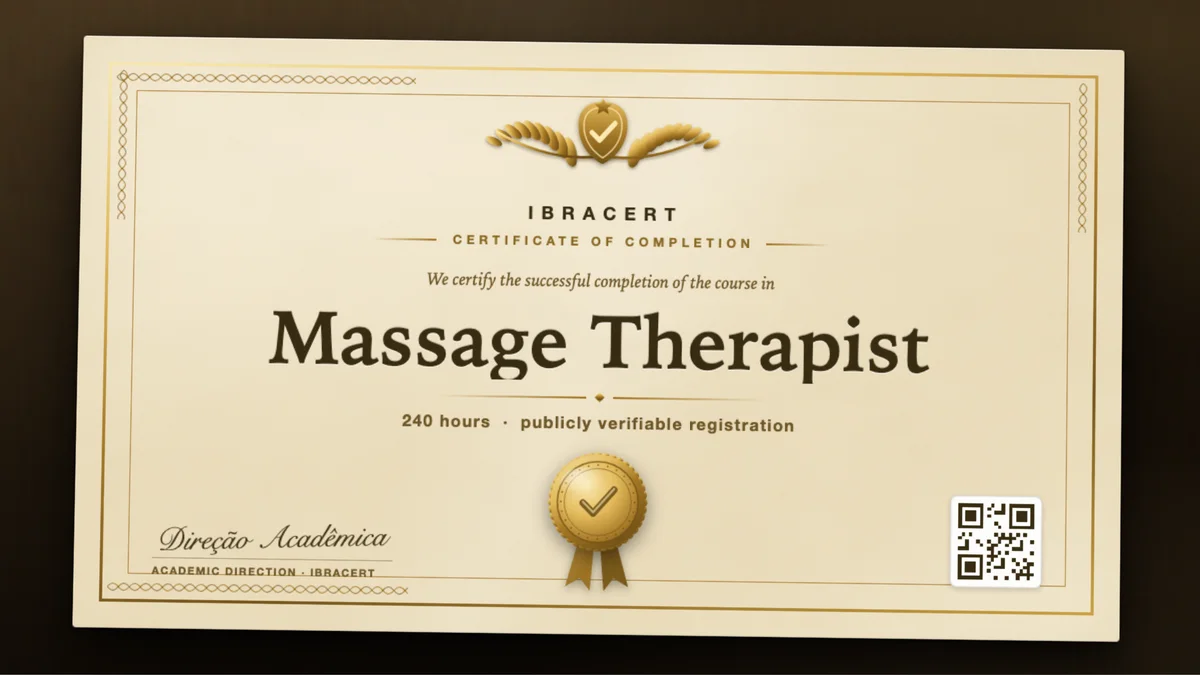 Cover of the Massage Therapist course