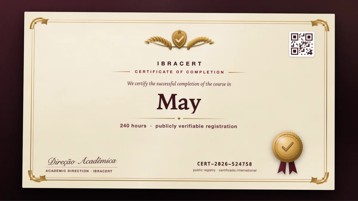 Cover of the May course