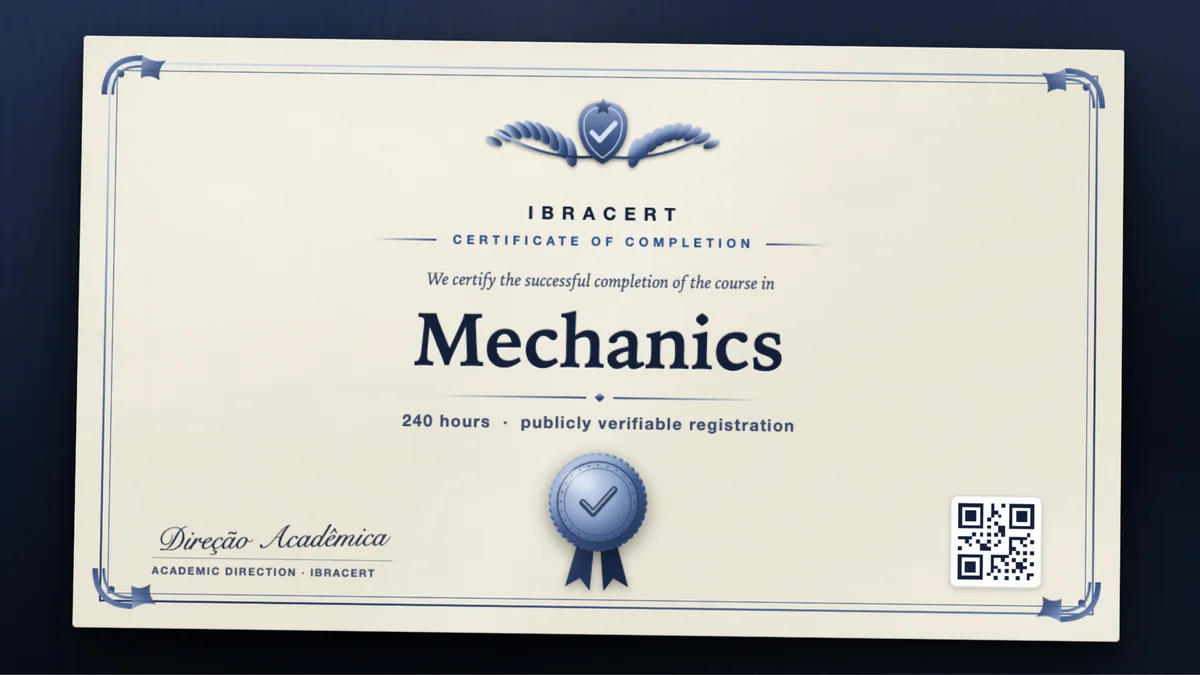 Cover of the Mechanics course