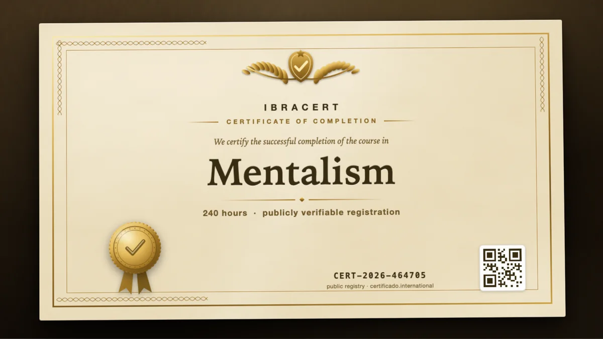 Cover of the Mentalism course