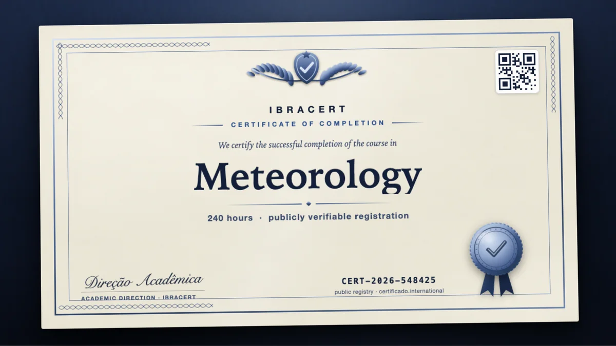 Cover of the Meteorology course