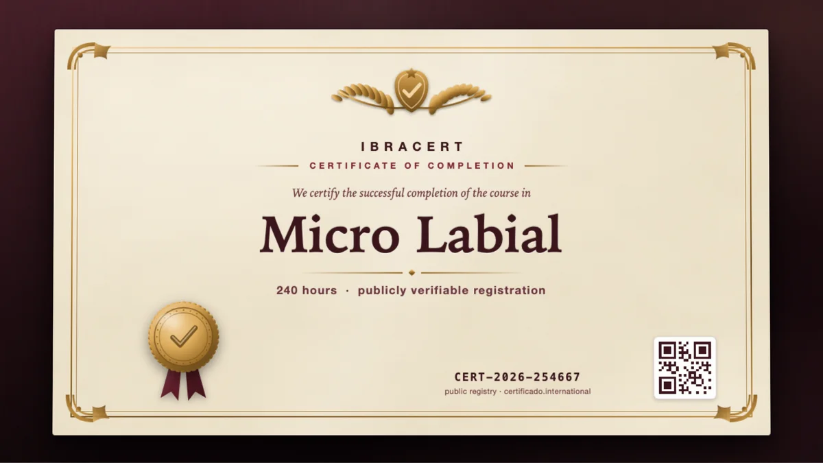 Cover of the Micro Labial course