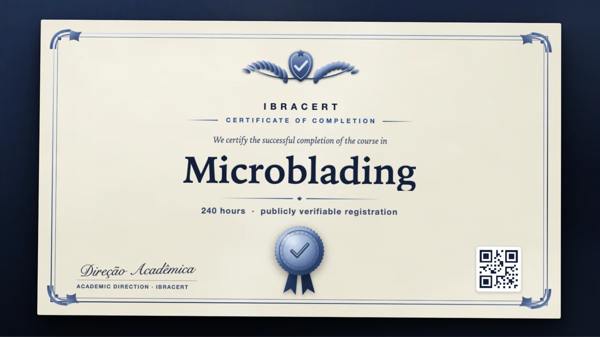 Cover of the Microblading course