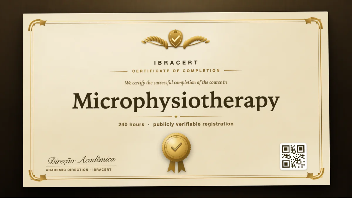 Cover of the Microphysiotherapy course