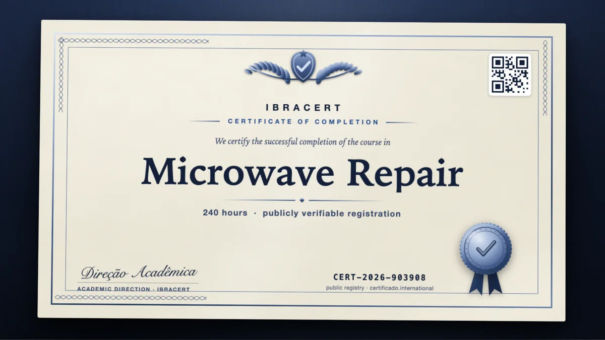 Cover of the Microwave Repair course