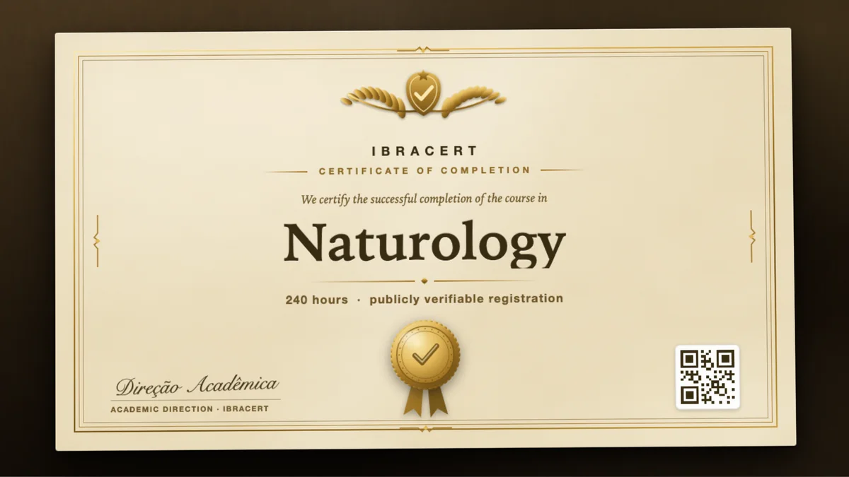 Cover of the Naturology course