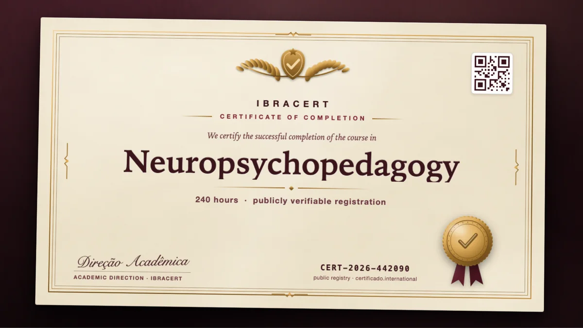 Cover of the Neuropsychopedagogy course