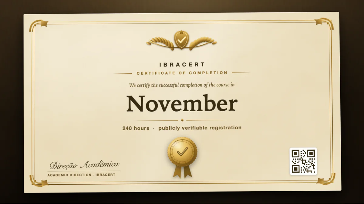Cover of the November course
