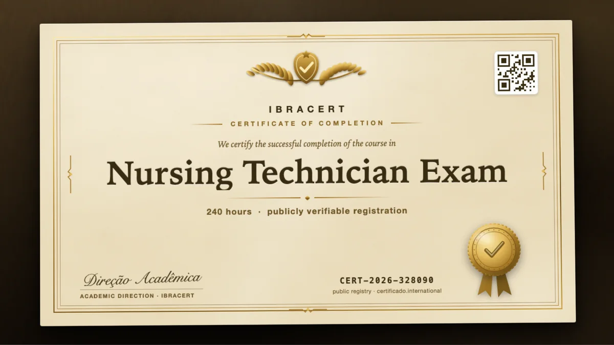 Cover of the Nursing Technician Exam course